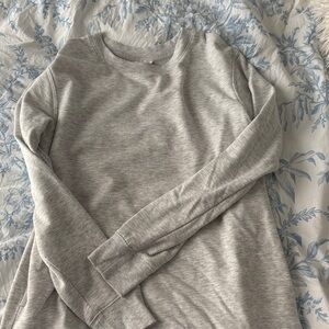 stars above Heather Gray Crewneck Sweatshirt